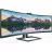 Monitor PHILIPS 499P9H, 48.8 5120x1440, Curved-VA HDMI DP LAN WebCAM SPK