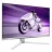 Monitor gaming PHILIPS 27" PHILIPS Evnia 27M2N8500,White,QD-OLED,2560x1440,360Hz,AdaptiveSync,0.03msGTG,1000cd,HDR,HDMI+DP+USB,Spkrs.Pivot