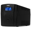UPS 900W SVEN Pro Line Interactive, AVR, LCD, USB, RJ-45, 3xShuko Sockets