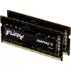 RAM SODIMM DDR4 16GB (2x8GB) 3200MHz KINGSTON FURY Impact (KF432S20IBK2/16) CL20,  1.2V