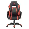 Fotoliu Gaming Gazlift, 180 kg, 133-140 cm, Negru, Rosu Bloody GC-350, Maximum load 180 kg, 3D Armrest, Max Recline 150°, Black 