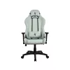 Fotoliu Gaming  AROZZI Torretta Soft Fabric, Pearl Green Soft Fabric, max weight up to 95-100kg / height 160-180cm, Recline 145°, 3D Armrests, Head and Lumber cushions, Metal Frame, Nylon wheelbase, Gas Lift 4class, Small nylon casters, W-26.5kg