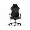 Fotoliu Gaming  DXRacer CRAFT-23-L-NW-X1, Black/White Gazlift, 150 kg, 145-185 cm, Premium PU leather, Recline 90°-135°, 4D Armrests, Tilt angle lock, Head cushion, built-in lumbar support, Aluminium wheelbase, 2.36" PU Caster, W-2