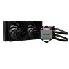 AIO Liquid cooling  be quiet! AIO Liquid Cooling "Pure Loop 2 240mm" (15.4-34.9dB, 2x120mm, PWM, 2100RPM, ARGB,1100g.). PN: BW017