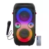 Boxa  ESPERANZA Esperanza SINGER EP156, Bluetooth Portable Speaker, power: 20W, Black, RGB LED lighting, Built-in FM Radio, Bluetooth profiles: A2DP, AVRCP, HFP, HSP, Bluetooth version: 5.0, Built in USB port and TFT (microSD) card slot for MP3/MP4 playing, AUX, Mic 