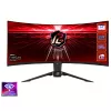 Monitor  ASROCK 34.0" ASRock VA LED PG34WQ15R2B CURVED GAMING MONITOR Black (1ms, 21:9, 3000:1, 550cd, 3440 x 1440, 178°/178°, 2xHDMI 2.0, DisplayPort, Refresh Rate 165Hz, AMD FreeSync Premium, Curvature 1500R, Integrated Wi-Fi Antenna, Speakers 2 x 2W, Audio Line o 
