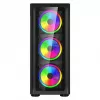 Carcasa fara PSU  SPACER Case SPACER - gaming, Middle Tower, ATX, "SHIELD", fara sursa, sticlasecurizata, 4 x ARGB fan, USB 2.0 x 2, USB 3.0 x 1,HUB  telecomanda, 